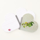 Een onrijpe perzik gepersonaliseerde compositie notitieboek (Binnen)