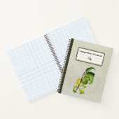 Een onrijpe perzik gepersonaliseerde compositie notitieboek (Binnen)