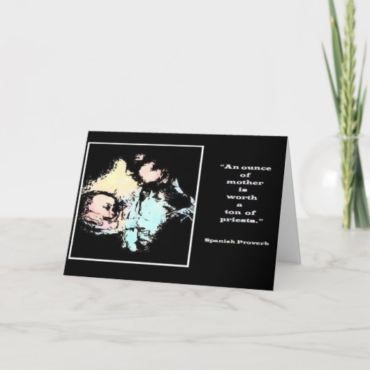 Een ons van Moeder, kaart (Voorkant)