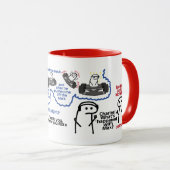 Een onschuldige F1 Mok (Voorkant rechts)