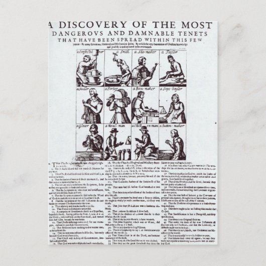 Een ontdekking van de gevaarlijkste briefkaart (Voorkant)