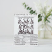 Een ontdekking van de gevaarlijkste briefkaart (Staand voorkant)