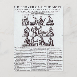 Een ontdekking van de gevaarlijkste briefkaart