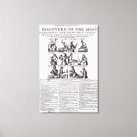 Een ontdekking van de gevaarlijkste canvas afdruk (Voorkant)