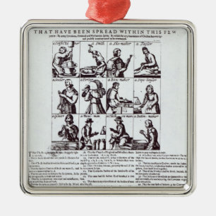 Een ontdekking van het gevaarlijkste metalen ornament