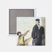 Een ontevreden client magneet (Voorkant / Achterkant)