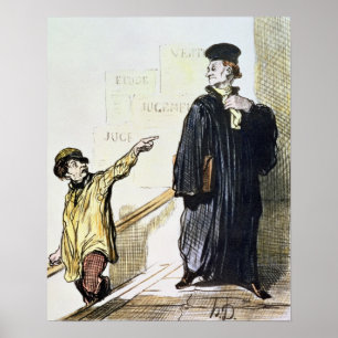 Een ontevreden client poster