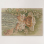 "Een ontluikend Pasen" Vintage Illustratie, ca. 18 Legpuzzel (Horizontaal)