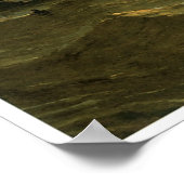 Een ontmantelde Oost-Indianman in het theemestuari Poster (Hoek)