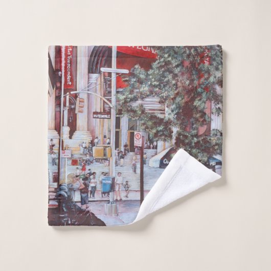 Een ontmoeten moment bad handdoek (Wasdoekje)