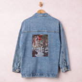 Een ontmoeten moment denim jacket