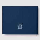 Een ontmoeten moment gastenboek (Achterkant)