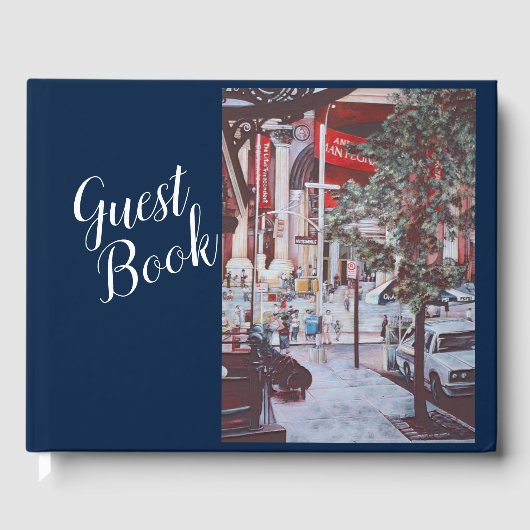 Een ontmoeten moment gastenboek (Voorkant)