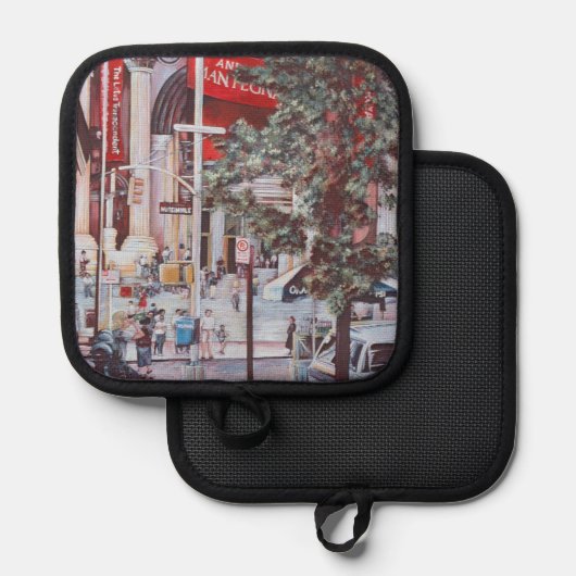 Een ontmoeten moment pannenlap (Voorkant / Achterkant)