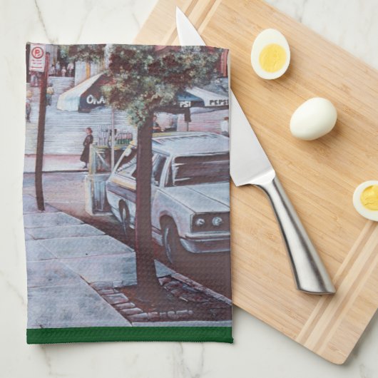 Een ontmoeten moment theedoek (Quarter Fold)