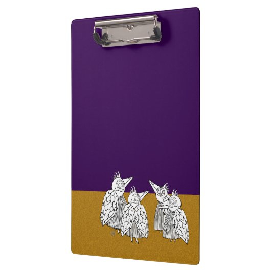 Een ontmoeting van de vogels klembord (Links)