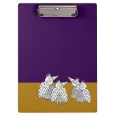 Een ontmoeting van de vogels klembord (Voorkant)