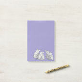 Een ontmoeting van de vogels post-it® notes (Op bureau)