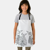 Een ontmoeting van vogels schort (Insitu)