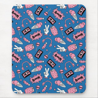 Een ontploffing uit de jaren '90 muismat