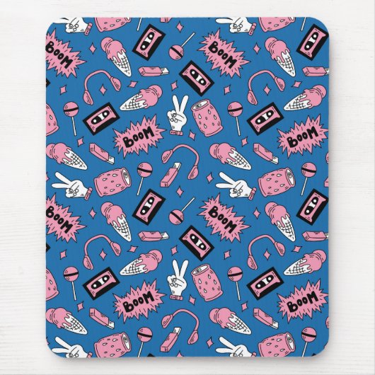 Een ontploffing uit de jaren '90 muismat (Voorkant)