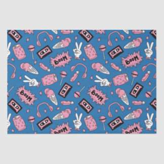 Een ontploffing uit de jaren '90 tissuepapier