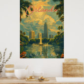 Een ontploffing uit het verleden:  Orlando Poster (Keuken)