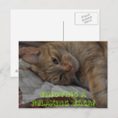 Een ontspannende vakantie! briefkaart (Voorkant / Achterkant)