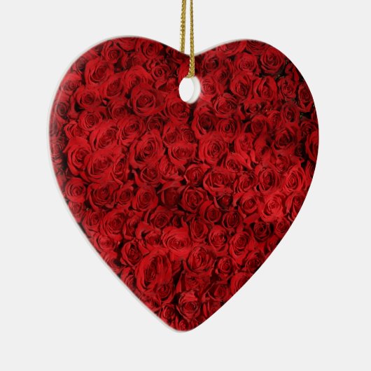 Een ontwerp met dozen Rozen Keramisch Ornament (Rechts)