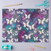 Een ontwerp uit de multifunctionele vlinderreeks 4 tissuepapier (Craft)