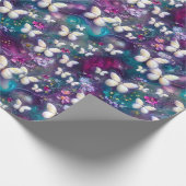 Een ontwerp uit de multifunctionele vlinderreeks 5 cadeaupapier (Hoek)