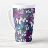 Een ontwerp uit de multifunctionele vlinderreeks 5 latte mok (Linkerhoek)