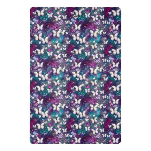 Een ontwerp uit de multifunctionele vlinderreeks 5 mini klembord (Achterkant)