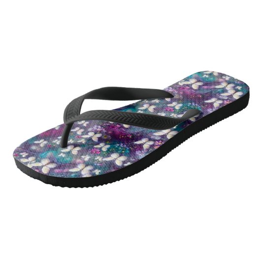 Een ontwerp uit de multifunctionele vlinderreeks 5 teenslippers (Schuin)