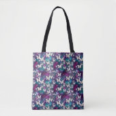 Een ontwerp uit de multifunctionele vlinderreeks 5 tote bag (Voorkant)