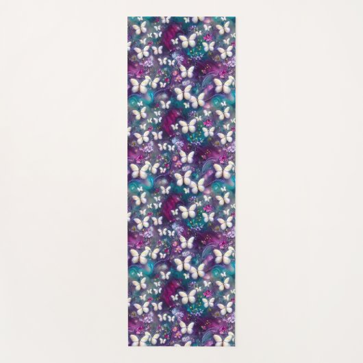 Een ontwerp uit de multifunctionele vlinderreeks 5 yogamat (Voorkant)