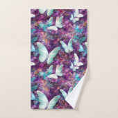 Een ontwerp uit de multifunctionele vlinderreeks 7 bad handdoek (Handdoek)