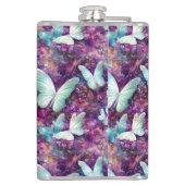 Een ontwerp uit de multifunctionele vlinderreeks 7 heupfles (Achterkant)