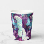 Een ontwerp uit de multifunctionele vlinderreeks 7 papieren bekers (Rechts)