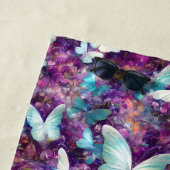 Een ontwerp uit de multifunctionele vlinderreeks 7 strandlaken (In situ)