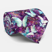 Een ontwerp uit de multifunctionele vlinderreeks 7 stropdas (Opgerold)