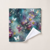 Een ontwerp uit de Mystical Butterfly-reeks 11 Bad Handdoek (Wasdoekje)