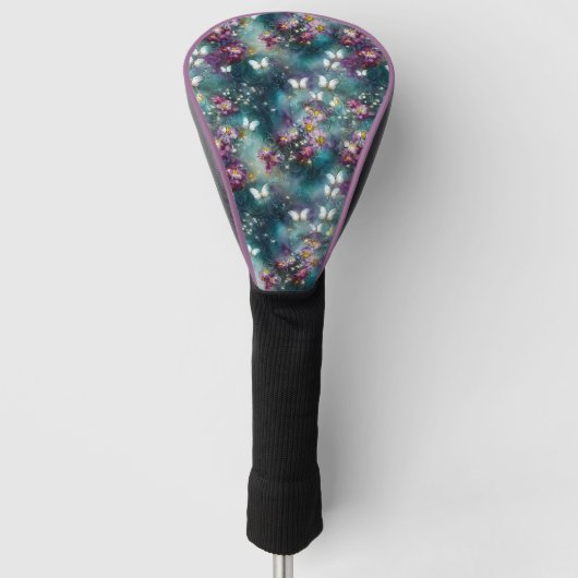 Een ontwerp uit de Mystical Butterfly-reeks 11 Golfheadcover (Voorkant)