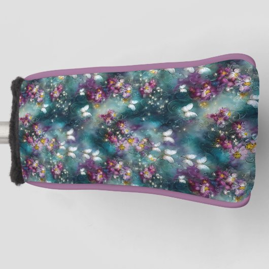 Een ontwerp uit de Mystical Butterfly-reeks 11 Golfheadcover (Voorkant)