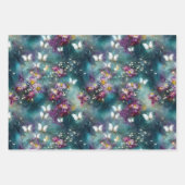 Een ontwerp uit de Mystical Butterfly-reeks 11 Inpakpapier Vel (Voorkant)