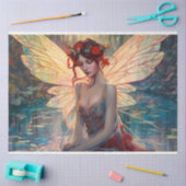 Een ontwerp uit de Mystical Fairy-reeks 10 Tissuepapier (Craft)