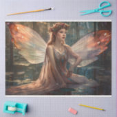 Een ontwerp uit de Mystical Fairy-reeks 5 Tissuepapier (Craft)