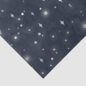 Een ontwerp uit de Silver Sterrennacht-reeks 5 Tissuepapier (Detail)