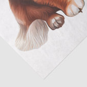 Een ontwerp uit de Small Dog-reeks 18 Tissuepapier (Detail)