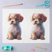 Een ontwerp uit de Small Dog-reeks 24 Tissuepapier (Craft)